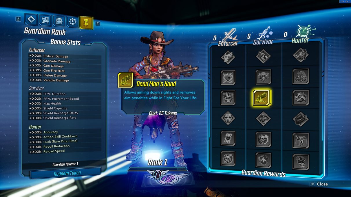 borderlands 3 negative guardian rank