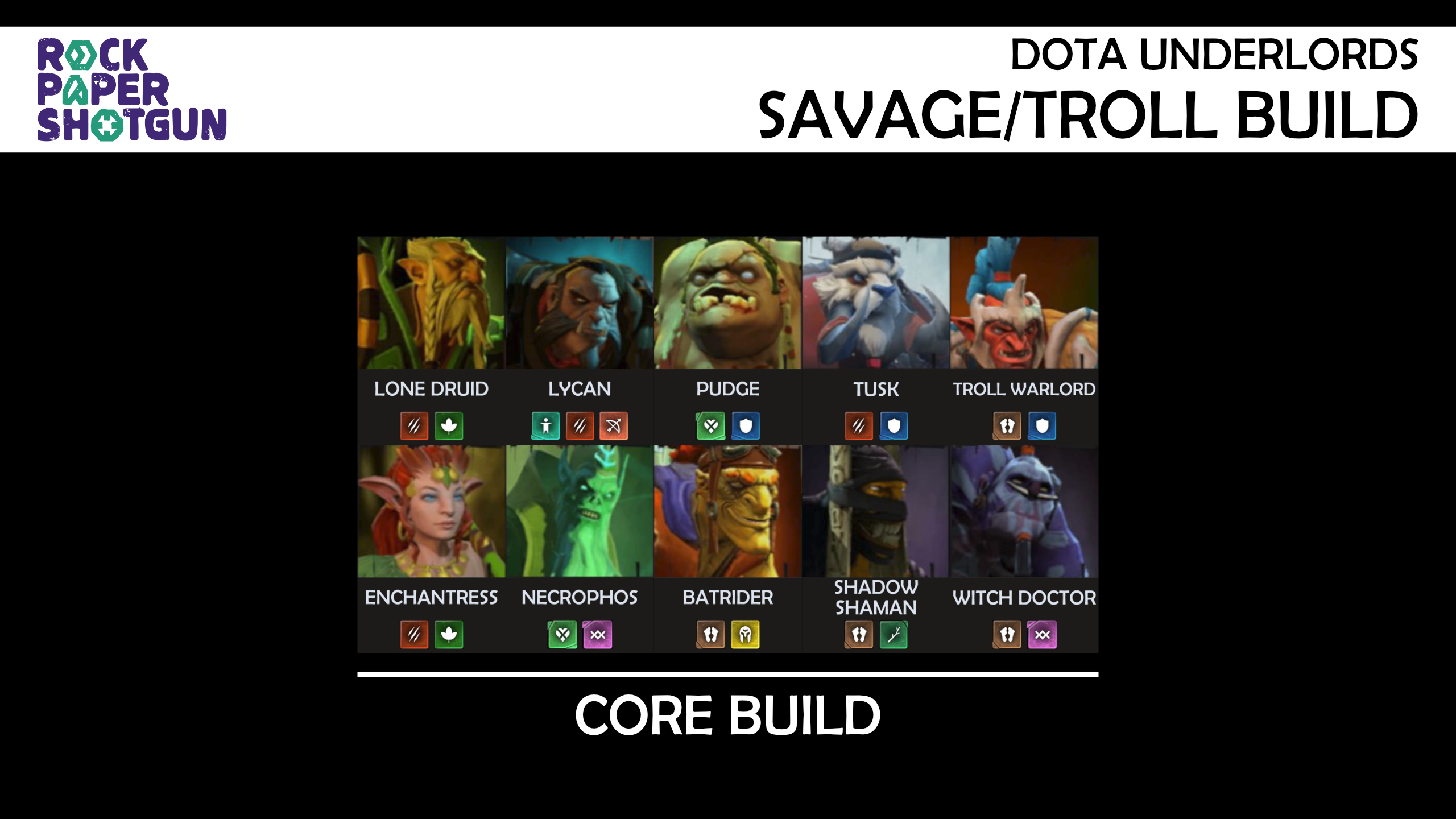 Dota Underlords Builds October 7 Best Builds For Knight Troll