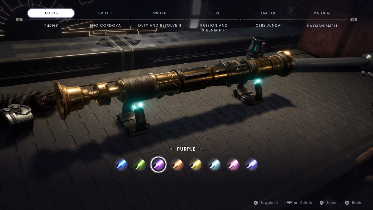 Jedi  Fallen Order lightsaber guide - 67