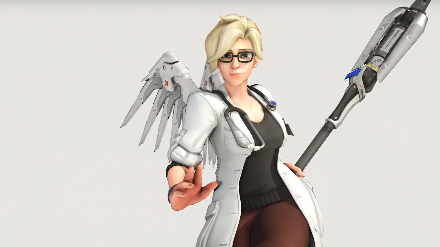 Medic Mercy has always looked a little more superhero than surgeon. 