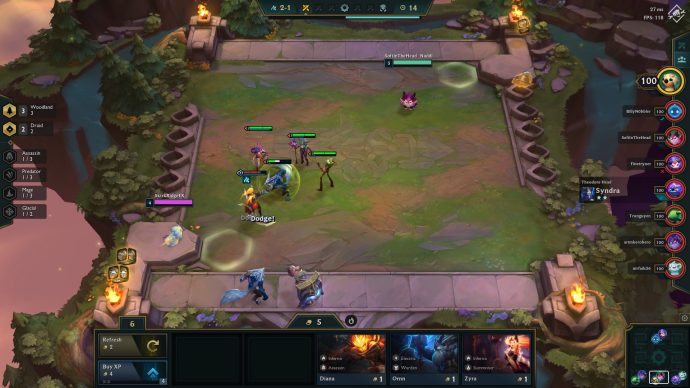 TFT Set 2 fight