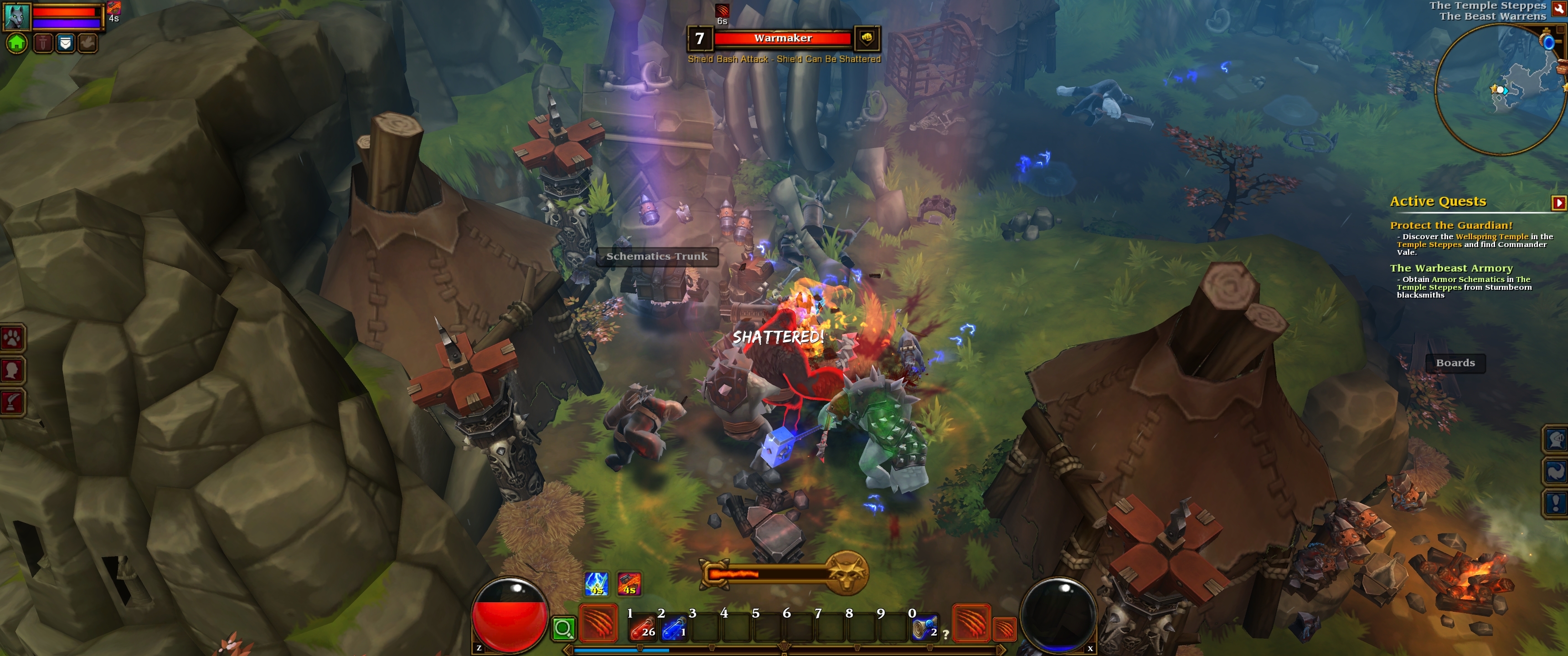 torchlight 2 list of controls