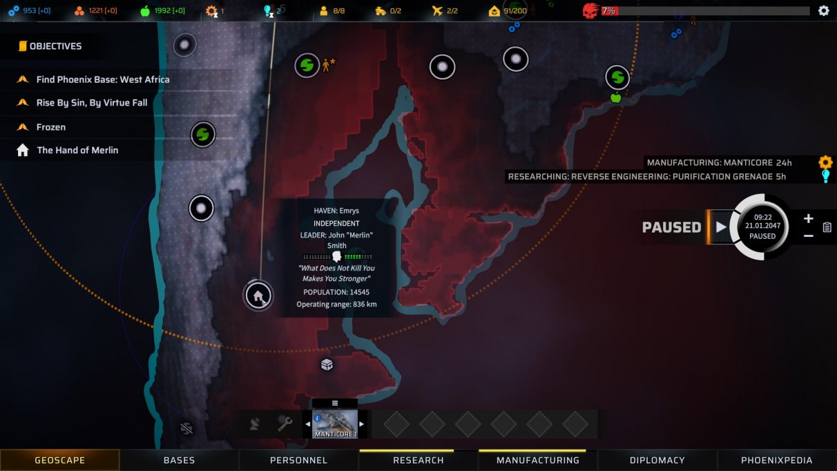 Phoenix Point Factions & Diplomacy - Missions, Raids, Trade, and War ...