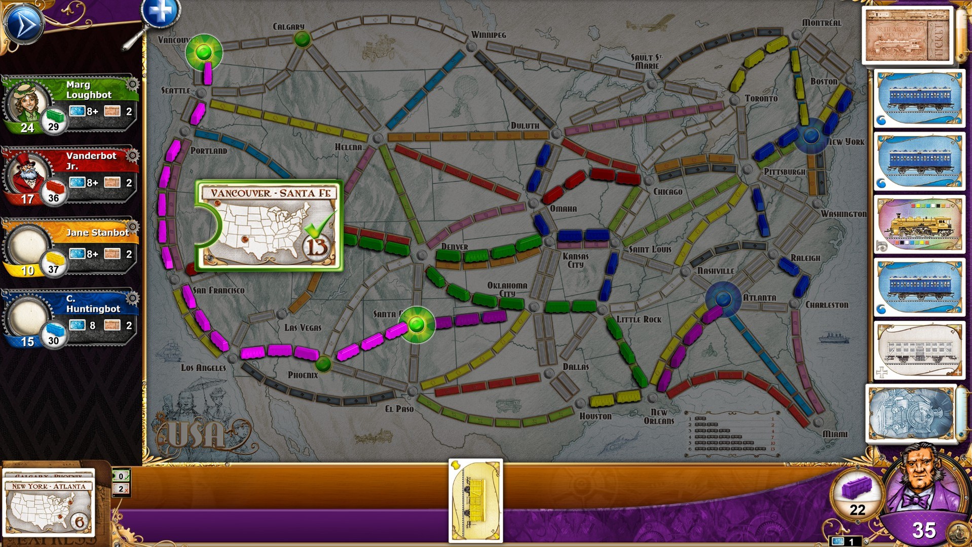 Ticket to Ride is currently free on PC - Tabletop Gaming