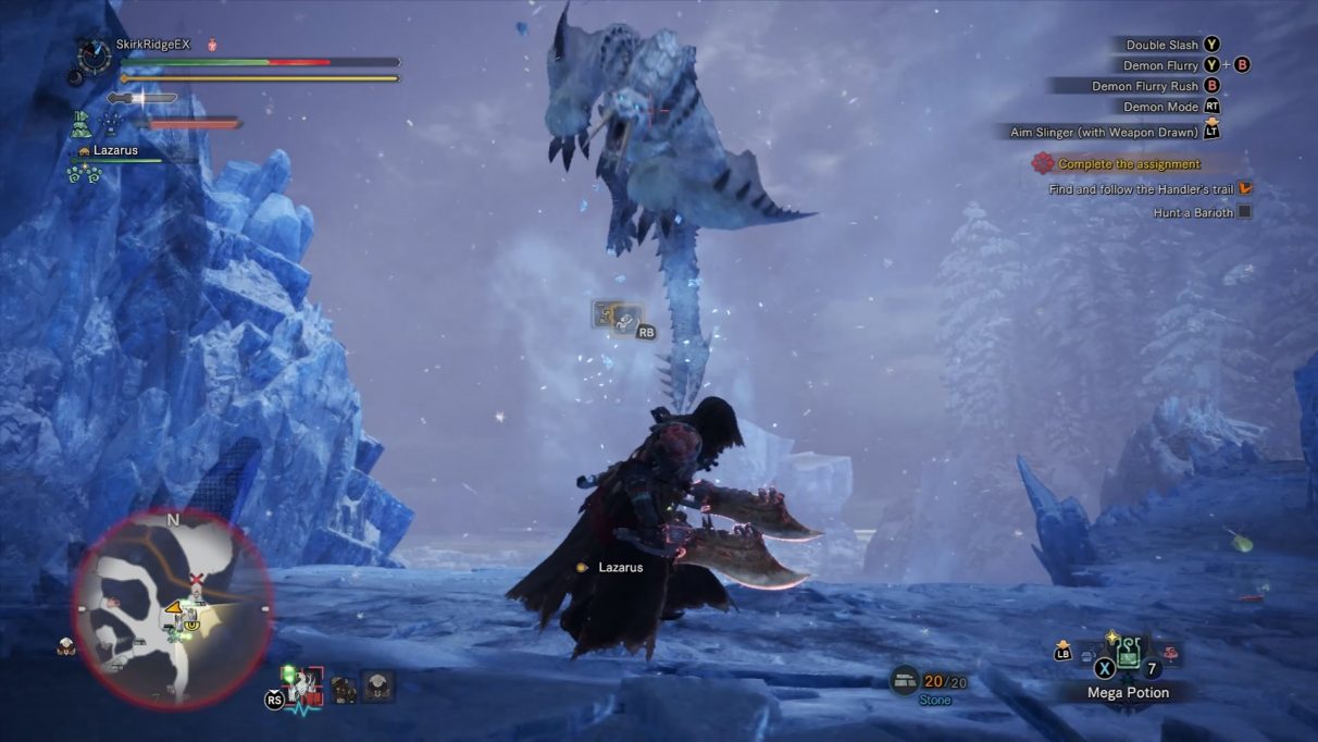 Monster Hunter World Iceborne Barioth guide - 12