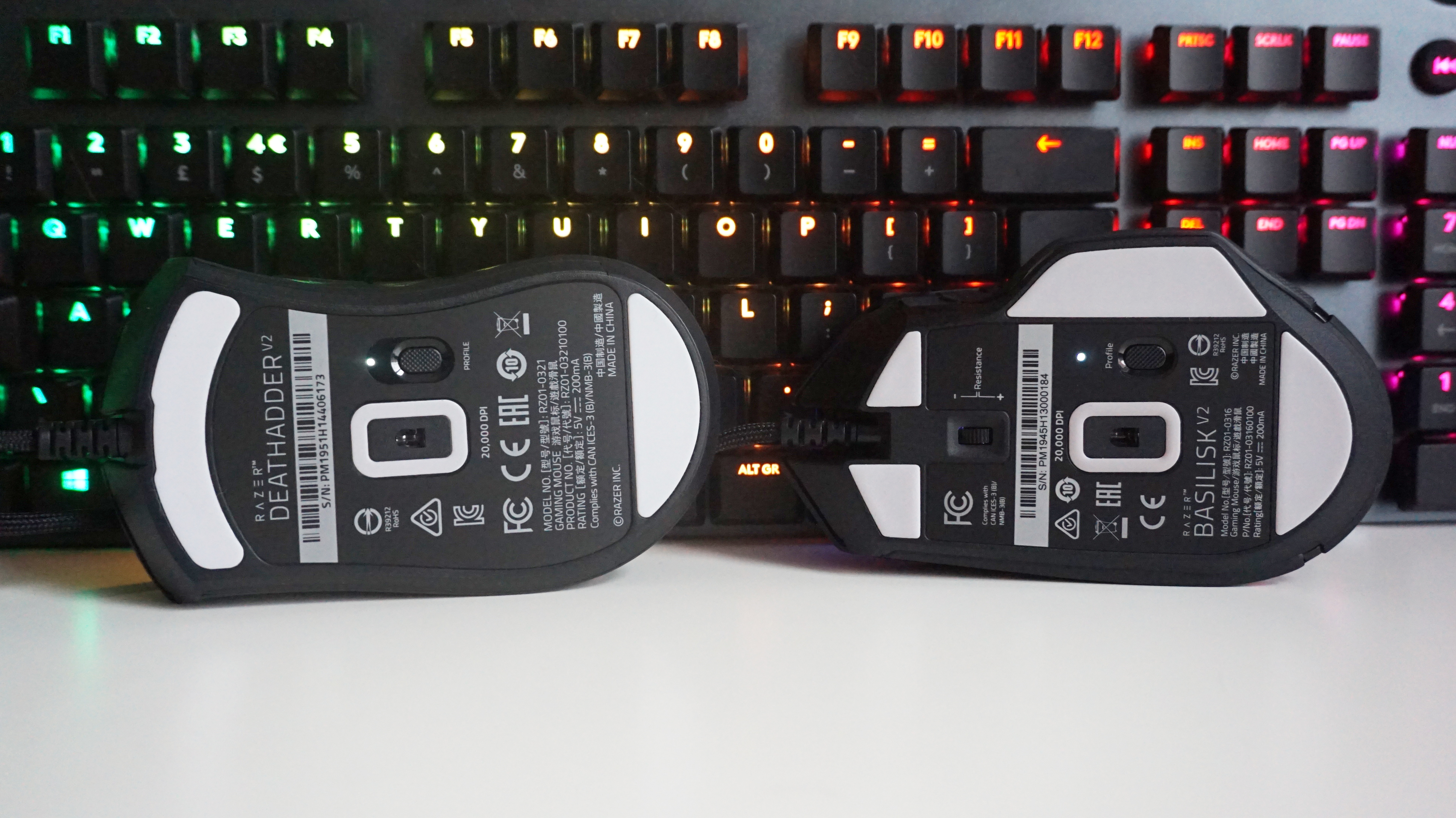 razer deathadder elite vs logitech g502