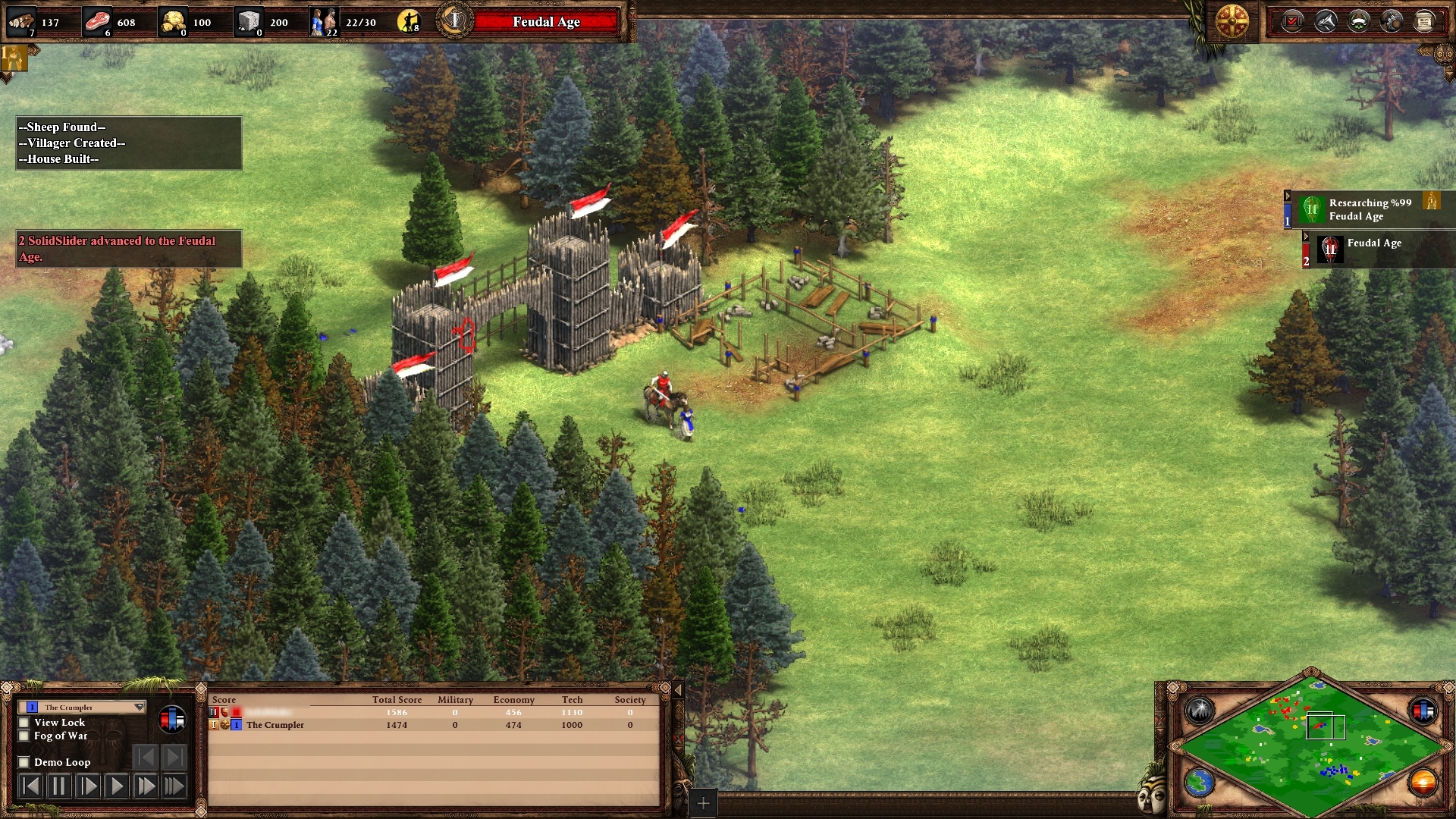 age of empires 2 hd too small