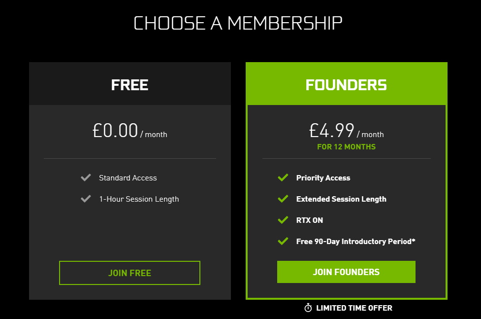 nvidia geforce now premium account free