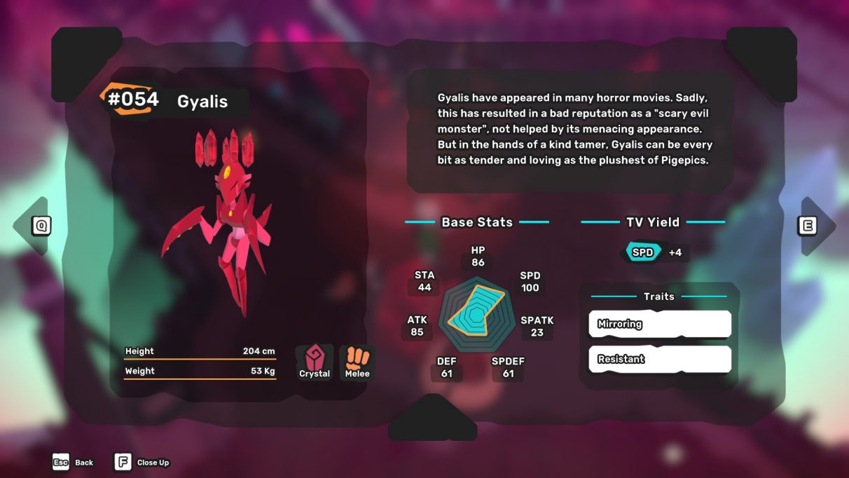 Temtem Gyalis  location  full move set  and should it be in your party - 16