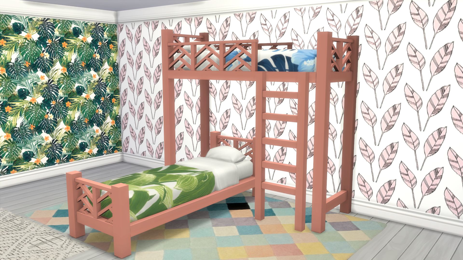 cute double deck beds