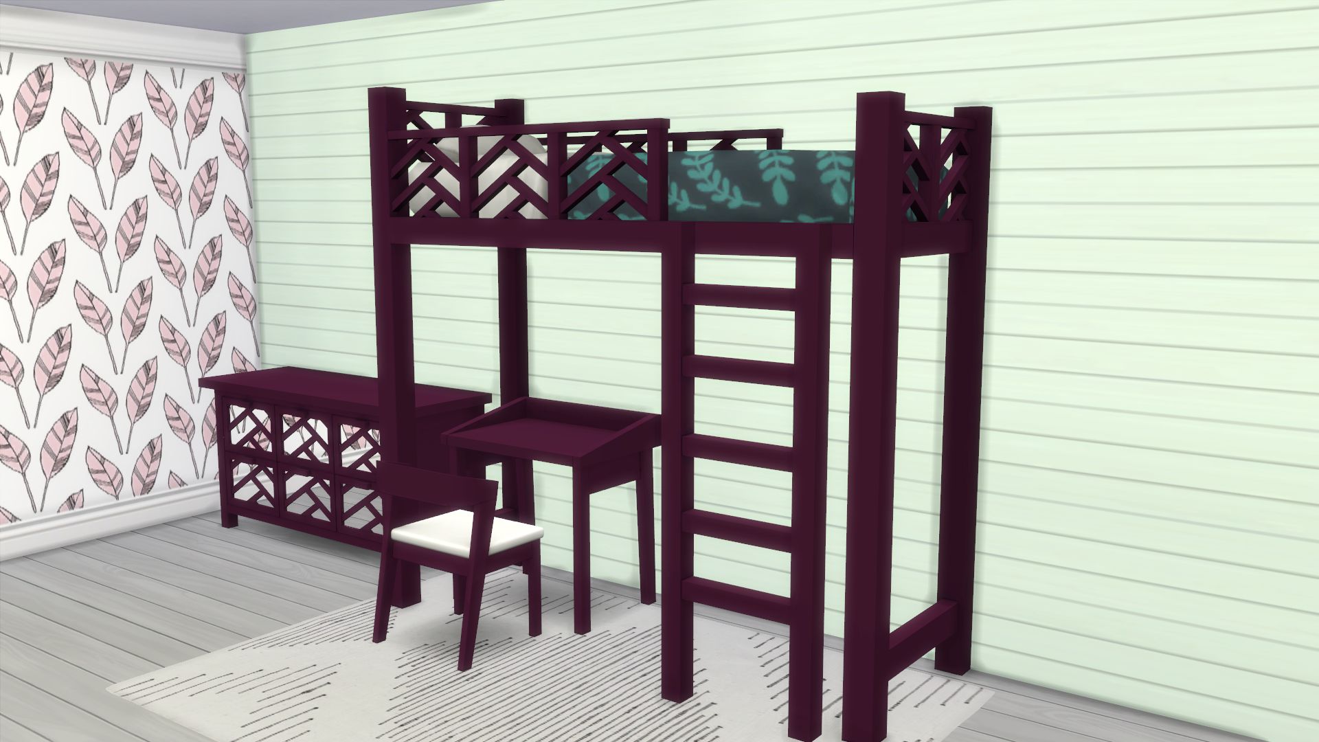 These working bunkbeds for The Sims 4 are amazing  including an agonising pun - 57