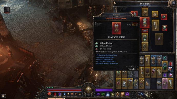 Wolcen items