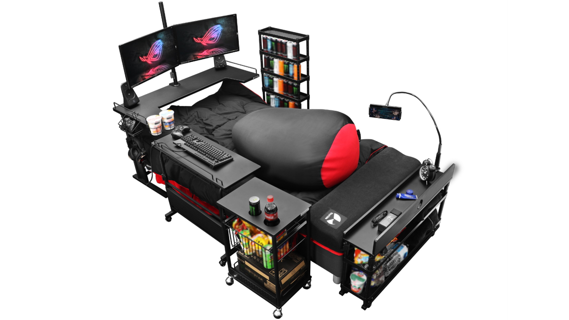 This terrifying gaming bed is just a toilet short of perfection - 36