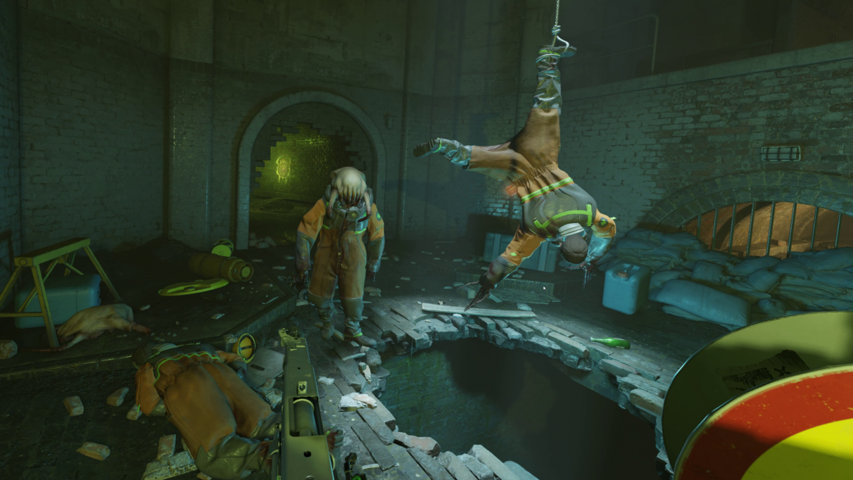 A screenshot of two zombies in Half-Life: Alyx.