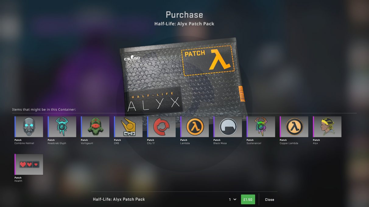 Counter Strike  Global Offensive added Half Life cosmetics - 94