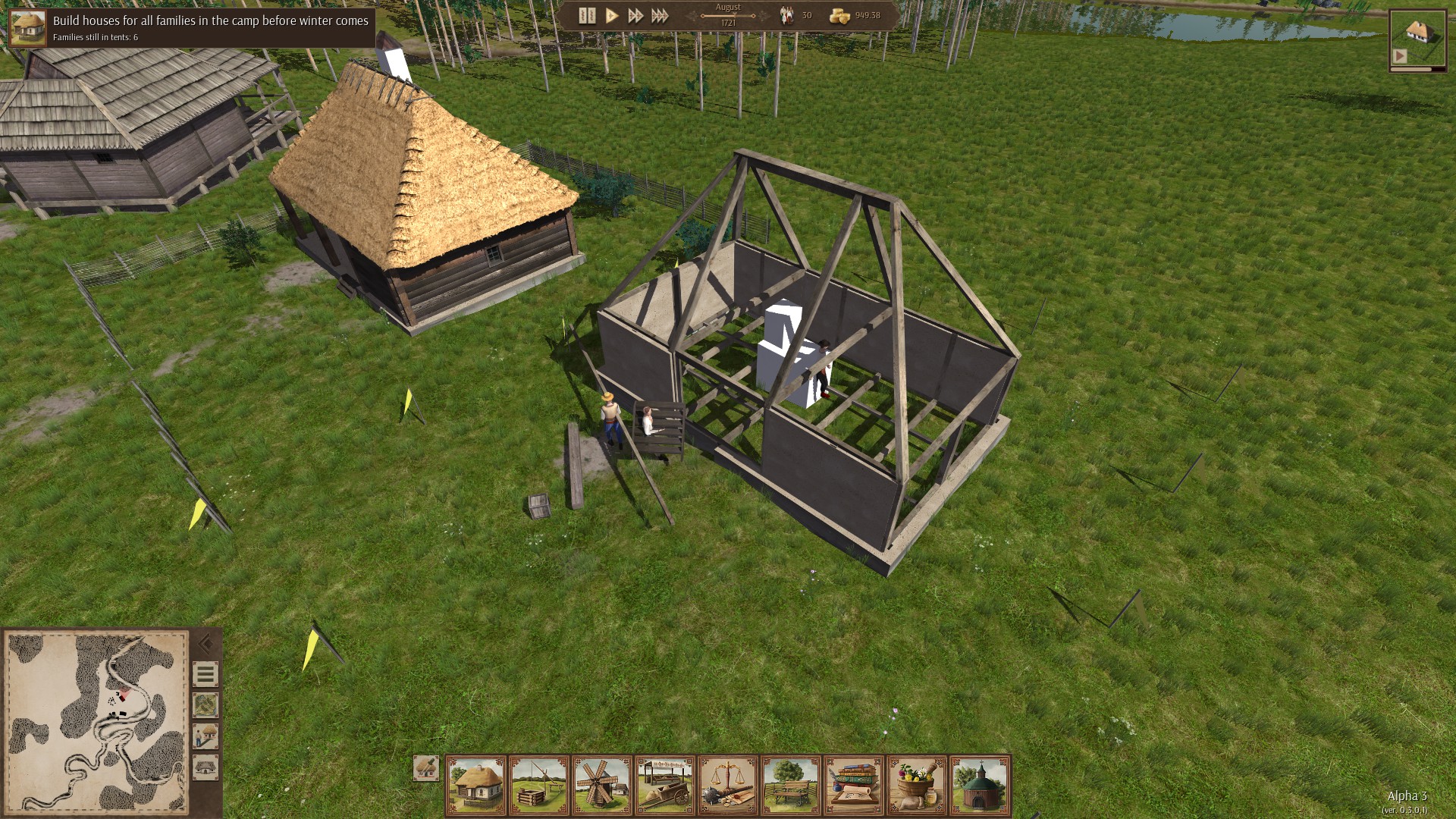 How a hermit house gets built in Ostriv - 13