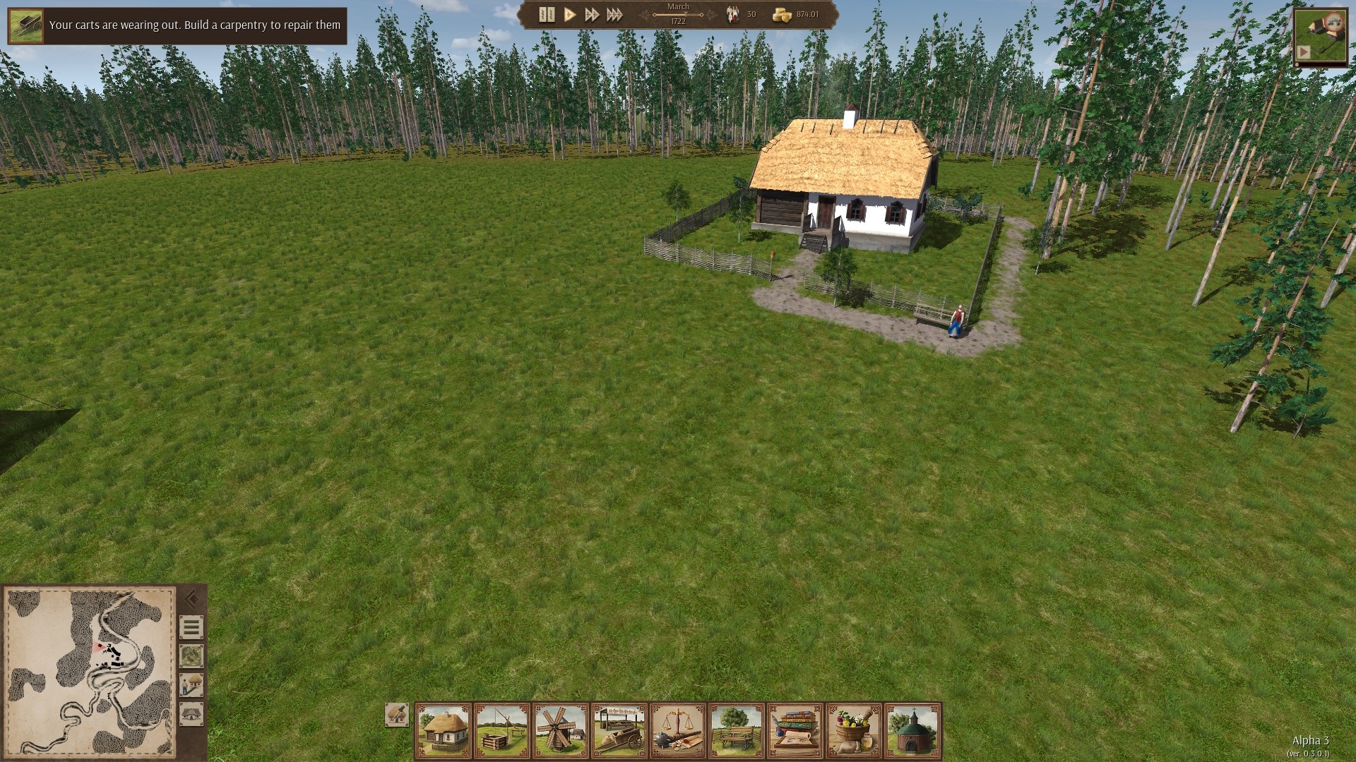 How a hermit house gets built in Ostriv - 56