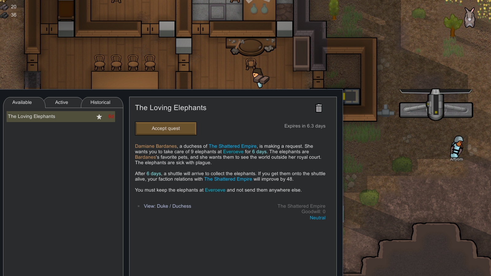 RimWorld Royalty DLC