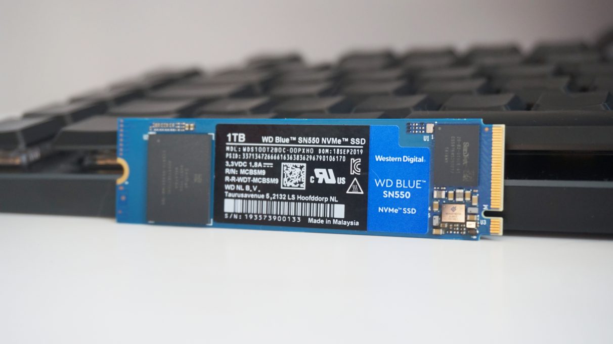 WD Blue SN550 - Best SSD for gaming 2020