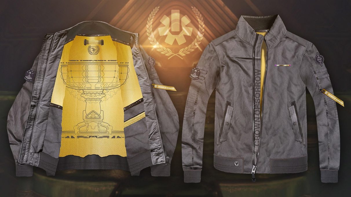 Destiny 2 having special merch unlocked by in game accomplishments is neat - 94