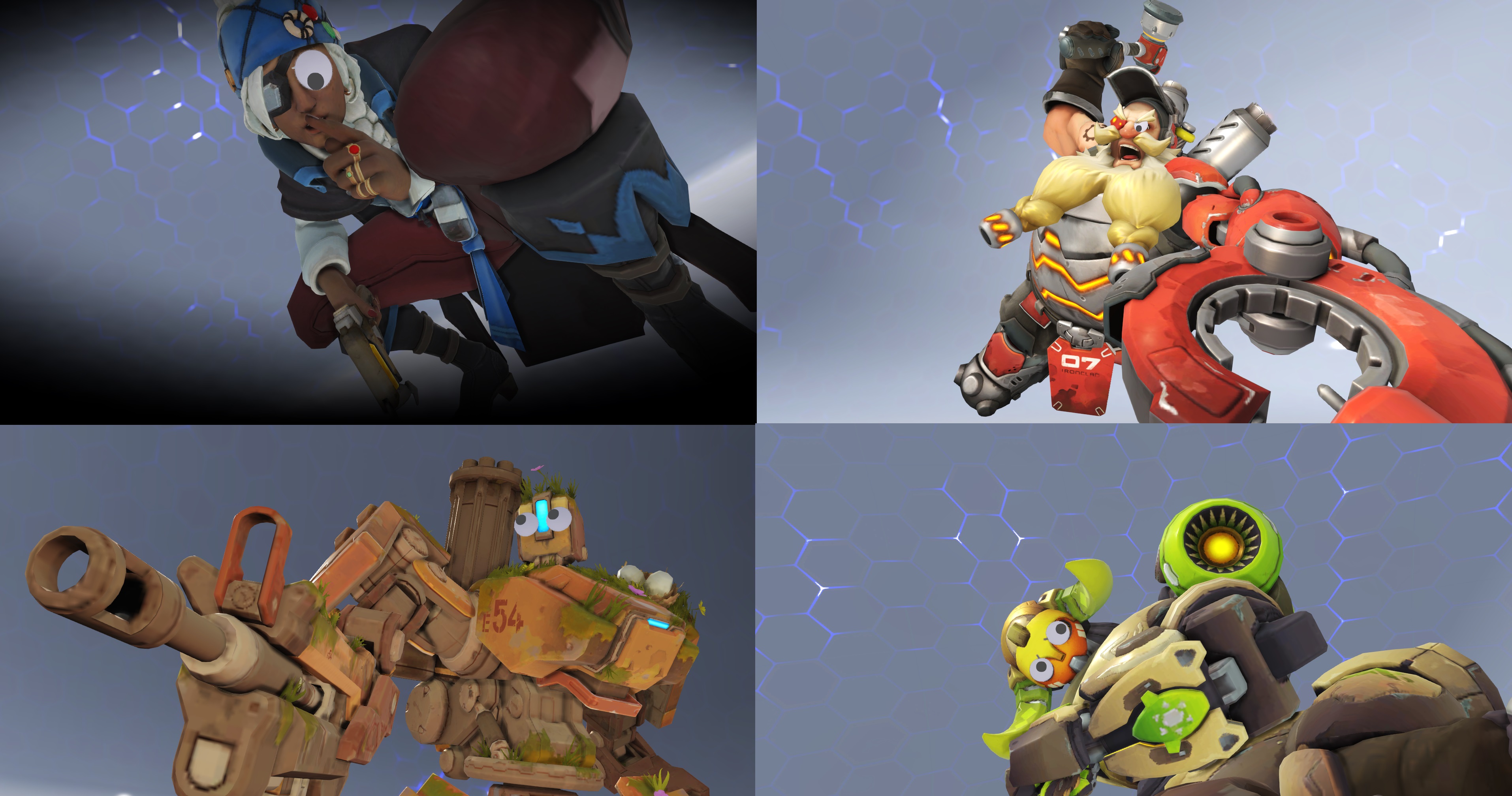 Overwatch heroes have googly eyes for April Fools - 94