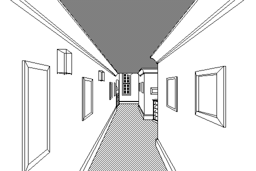 PT is even creepier as an old Macintosh game - 49