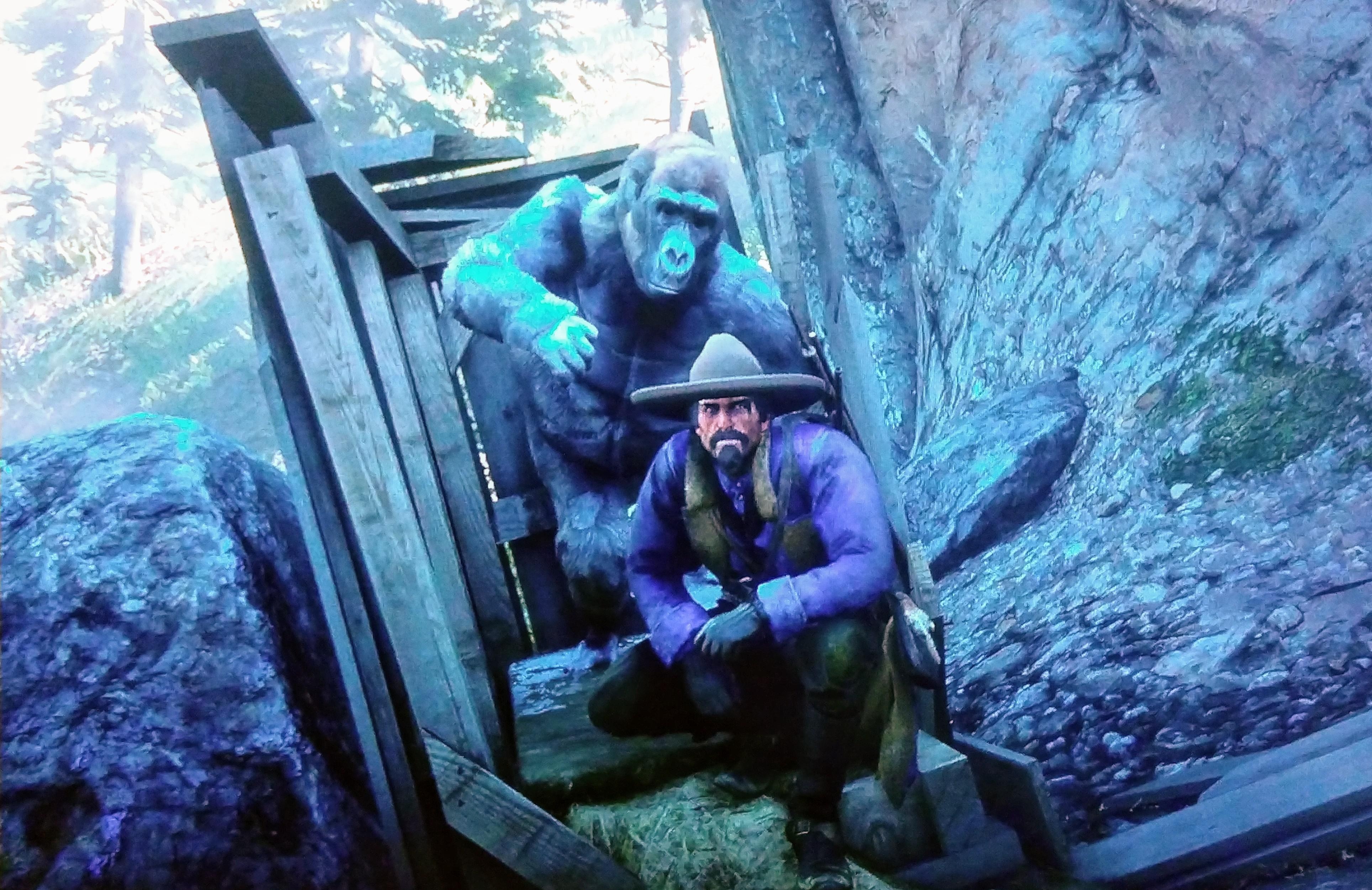 People keep taking selfies with a gorilla in RDR2 - 31