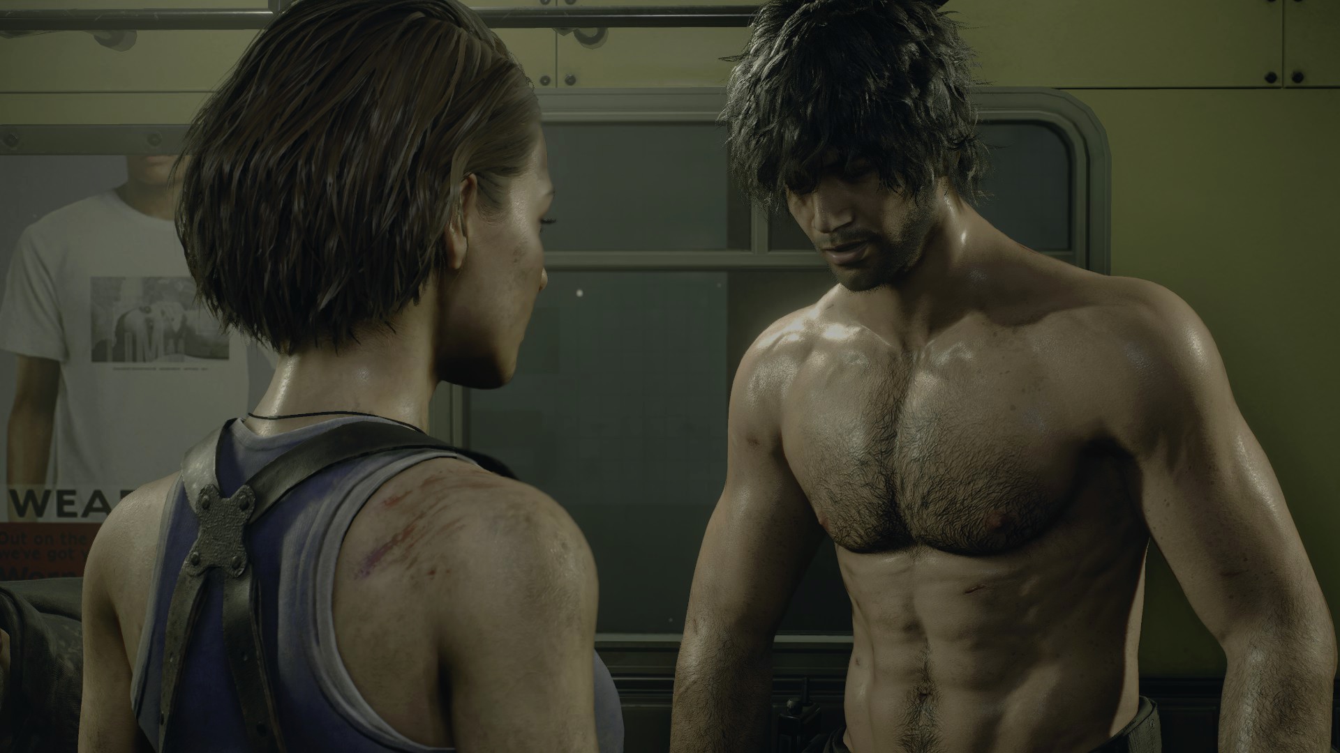 Here S A Shirtless Carlos Mod For Resident Evil Rock Paper Shotgun