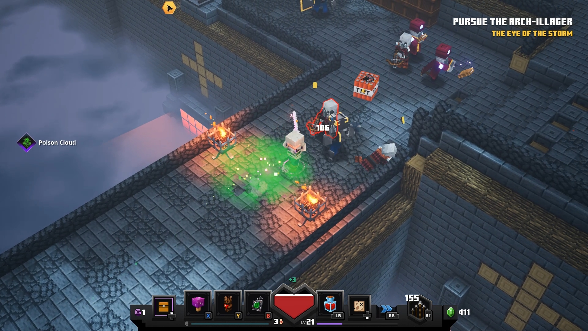 Review Minecraft Dungeons