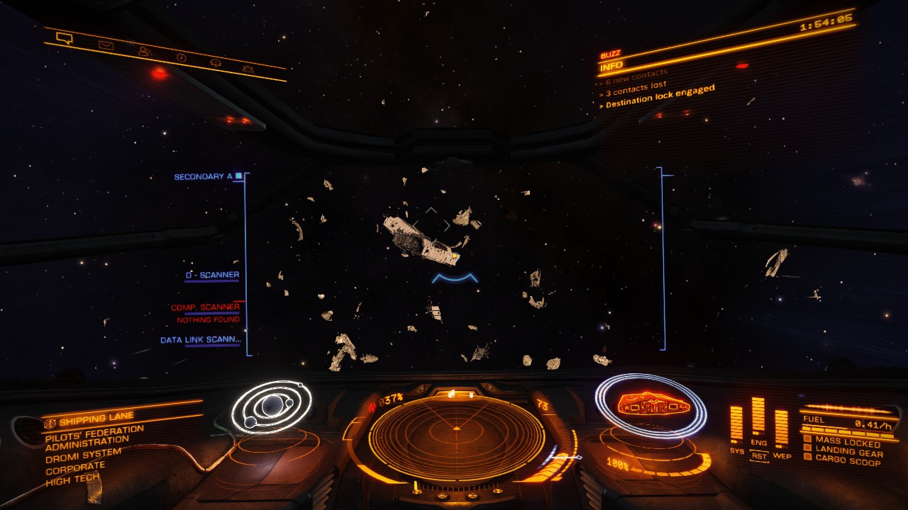 I enjoy jumping in Elite Dangerous - 83