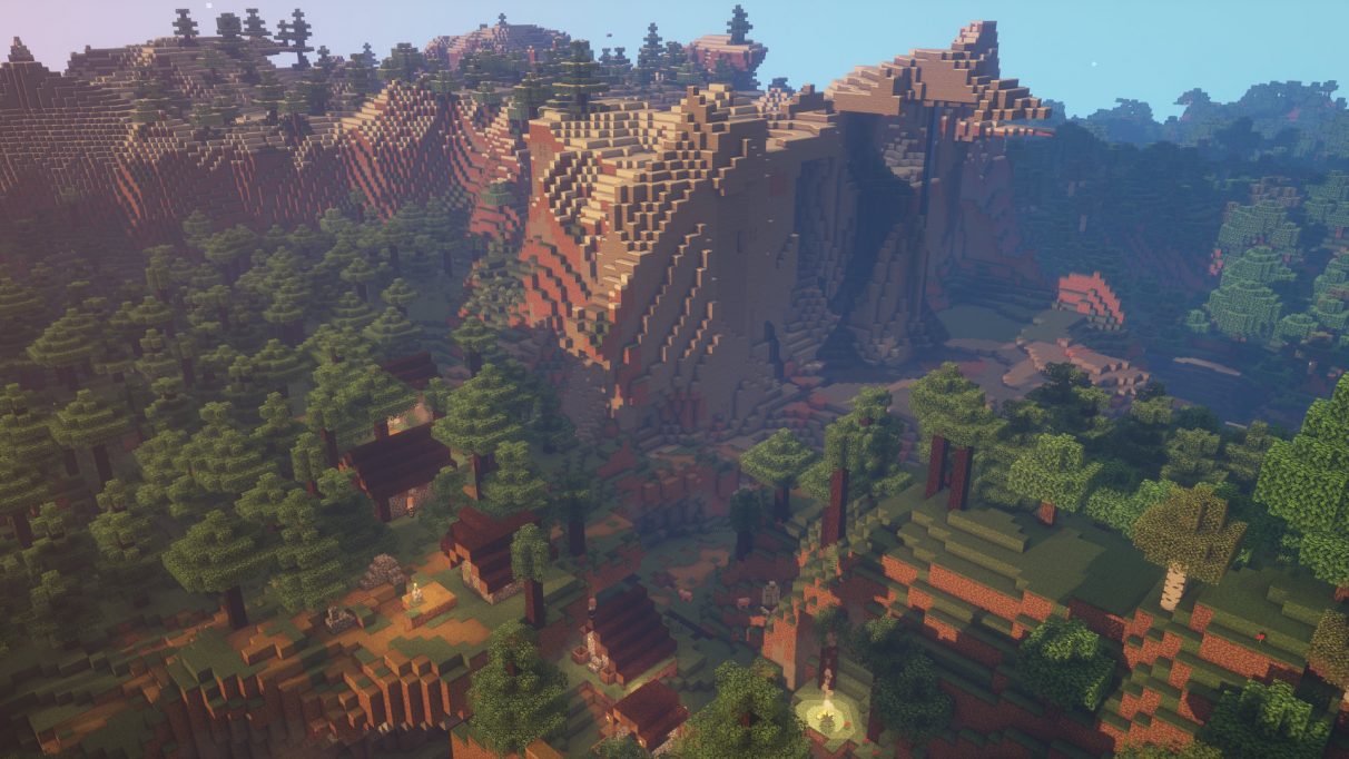 Best Minecraft Seeds 1.16 - Forest Village