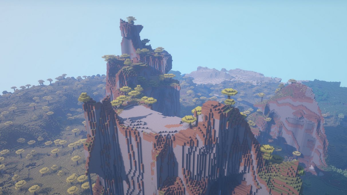 Best Minecraft Seeds 1.16 - Extreme Hills Splendour