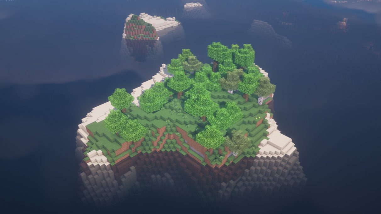 Best Minecraft Seeds 1.16 - Forest Island