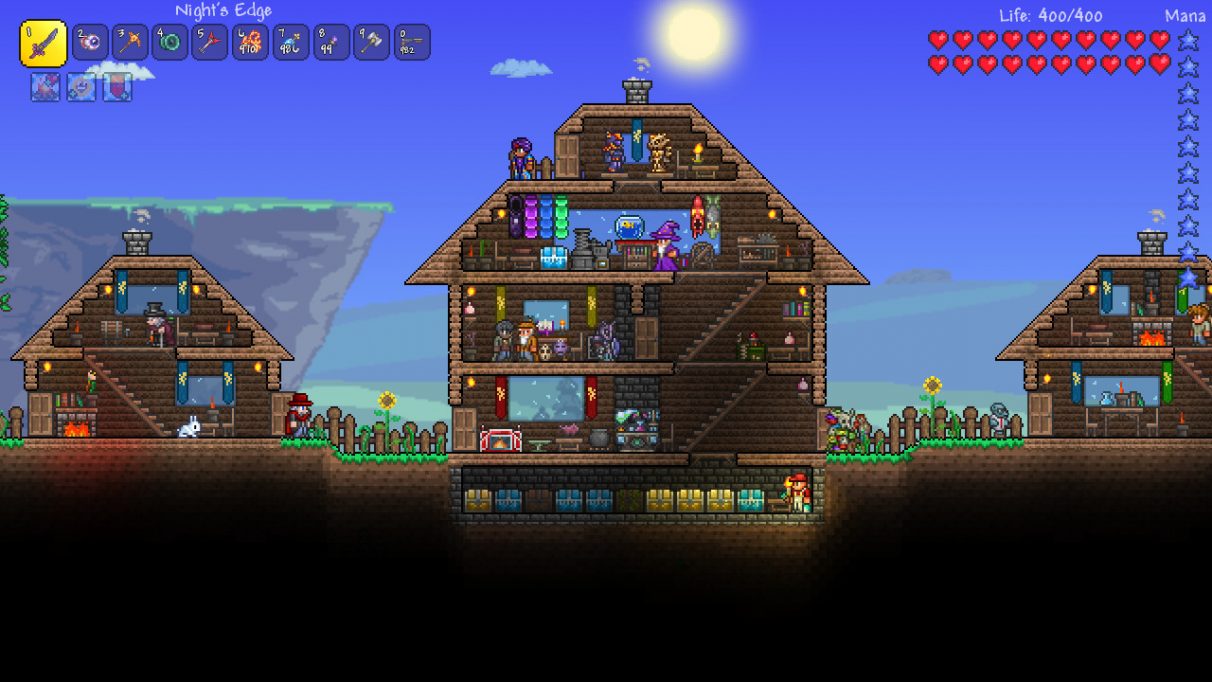 Terraria NPCs list and moving in requirements Rock Paper Shotgun