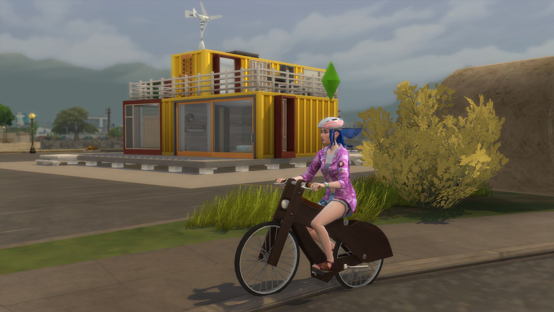 The Sims 4 Eco Lifestyle impressions  dumpster diving is amazing - 93