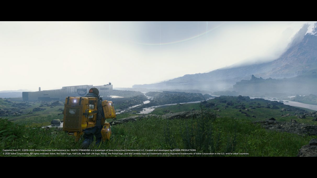 A screenshot of Death Stranding on PC