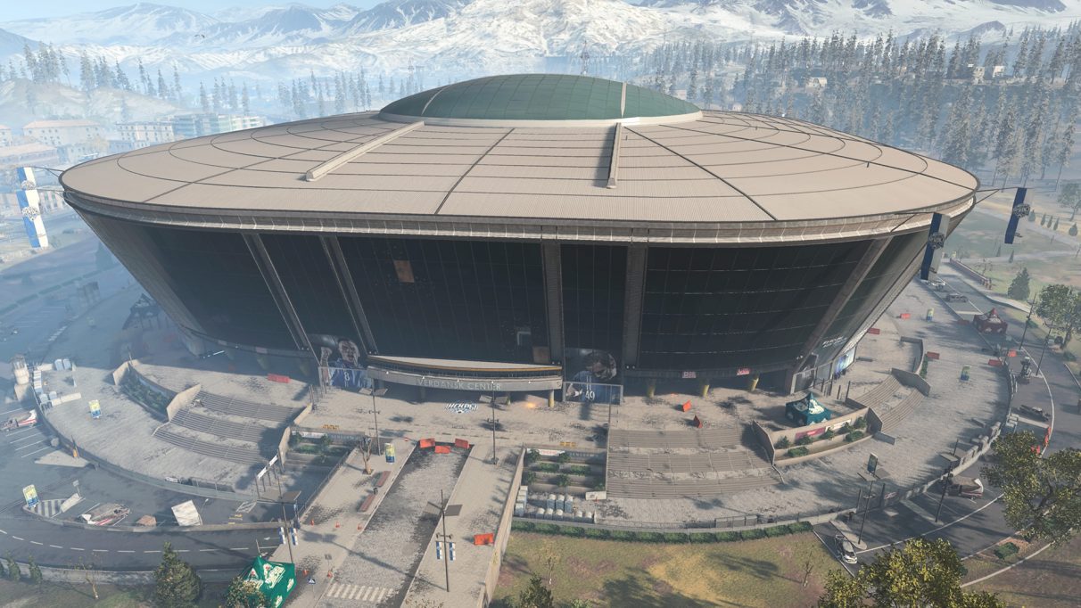 Warzone Bunker locations    Stadium  - 5