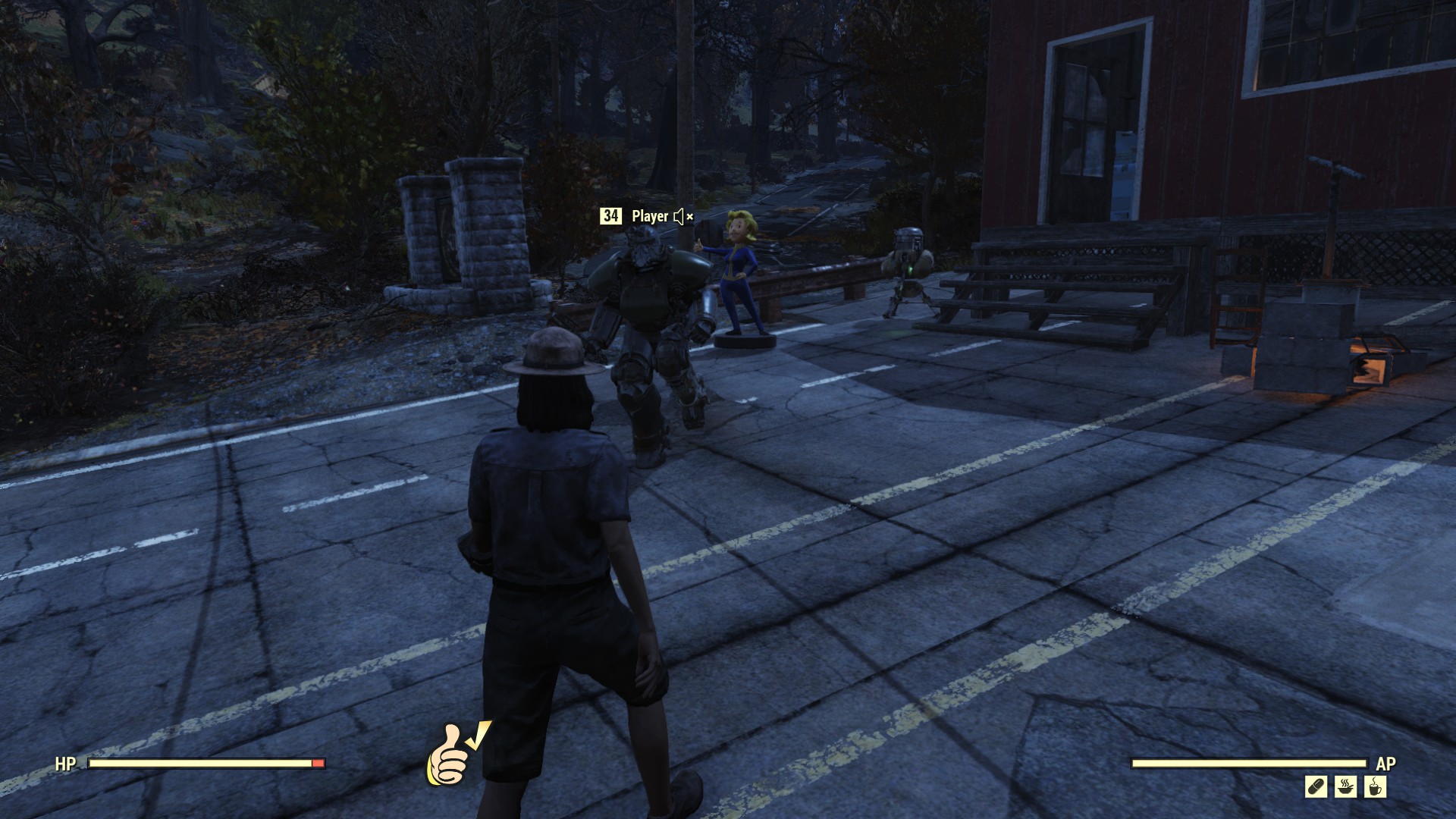 I met the Fallout 76 Fun Cop - 87