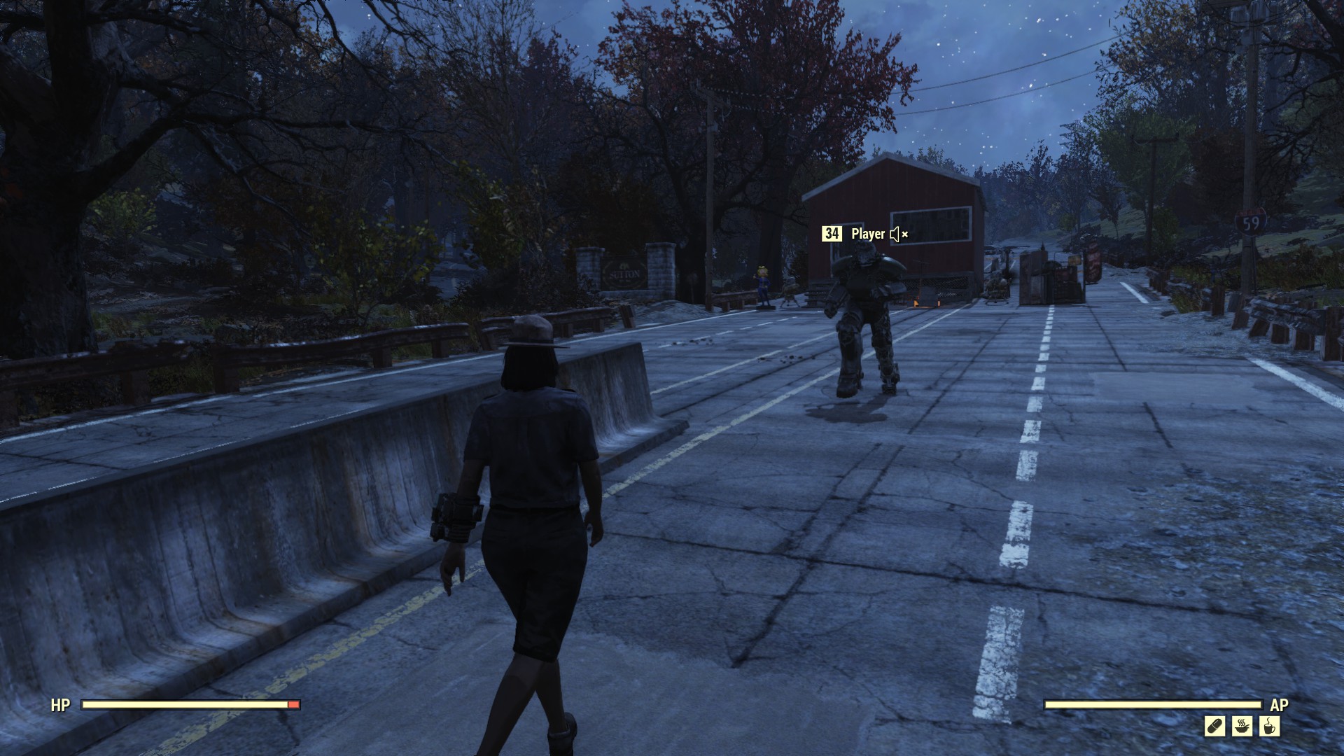 I met the Fallout 76 Fun Cop - 16