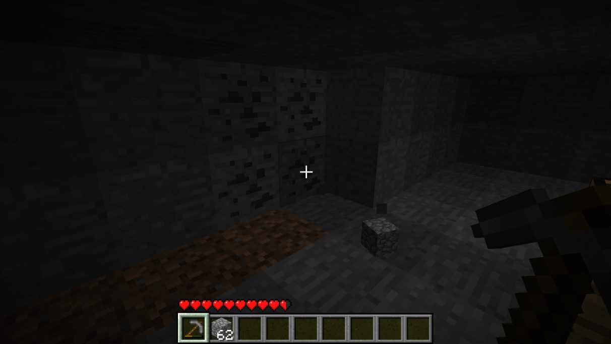 A screenshot of the moment I struck coal.