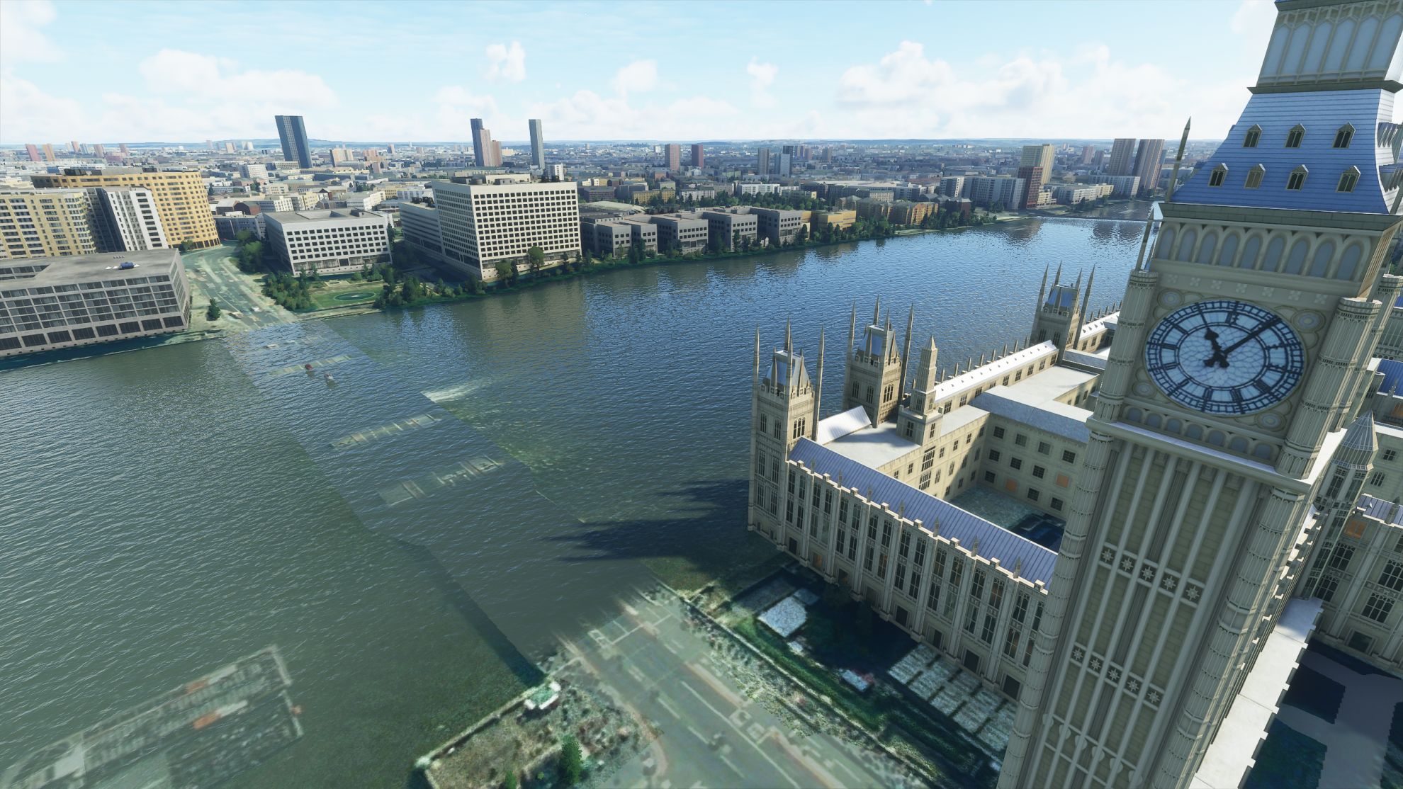 To see Microsoft Flight Simulator's London at its best you'll need