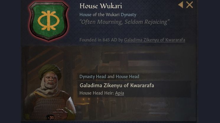 The best house mottos in Crusader Kings 3 - 94