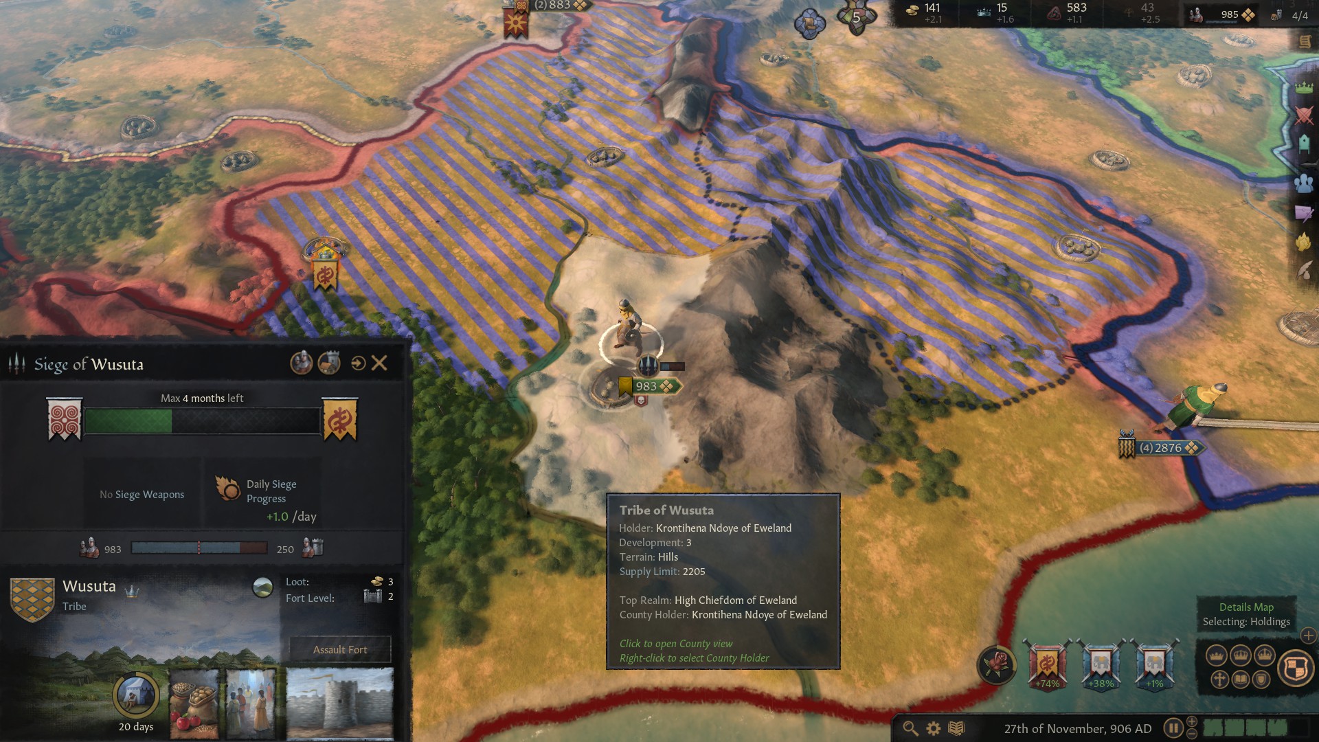 how to declare war in crusader kings 2