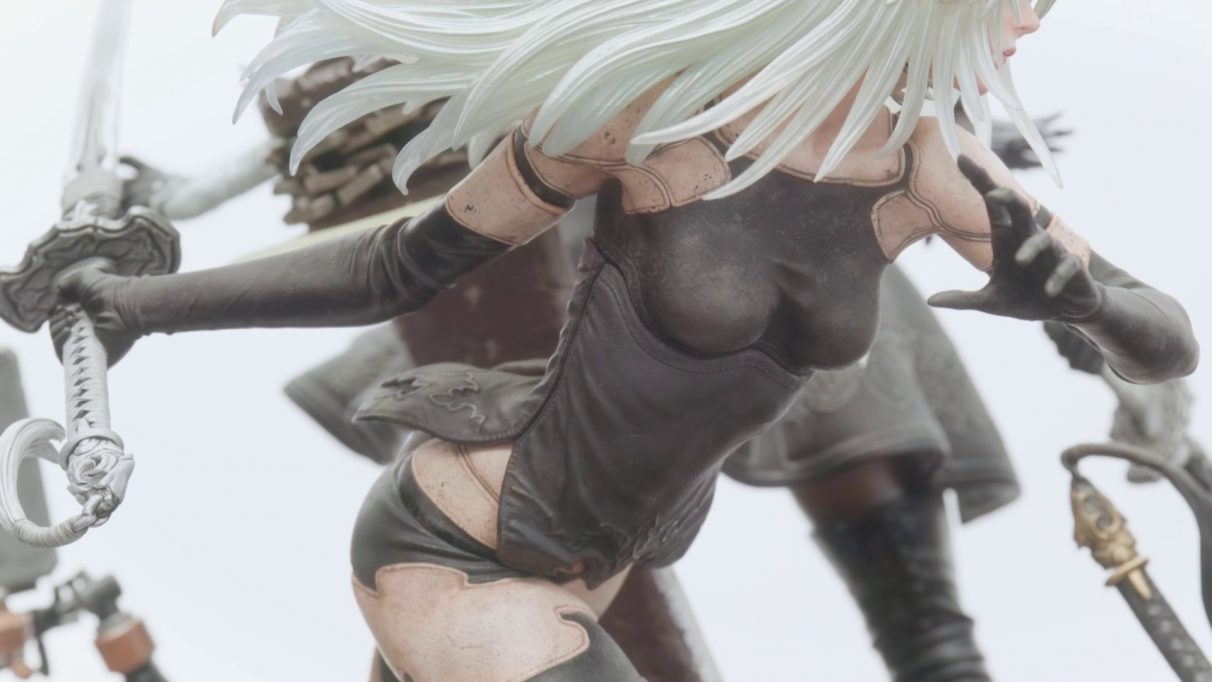 Cyberpunk 2077 and Nier  Automata s new statues are giant - 54