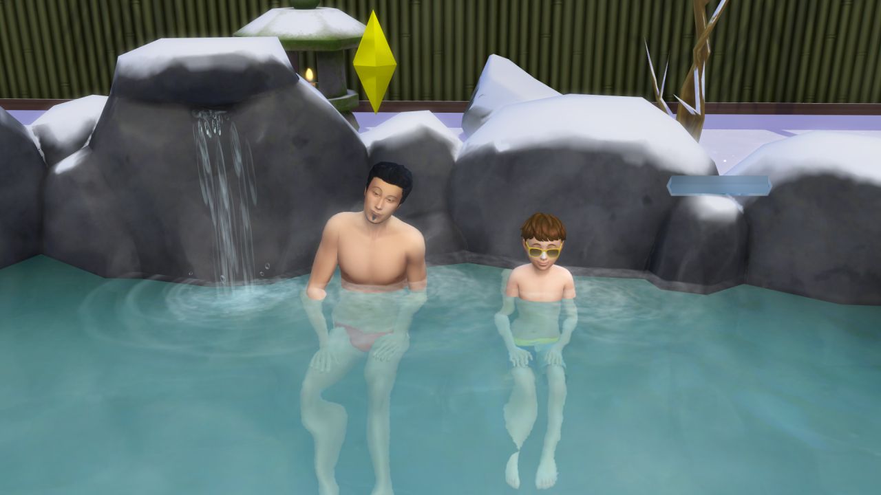 Wot I did on my holidays in The Sims 4 Snowy Escape DLC - 98