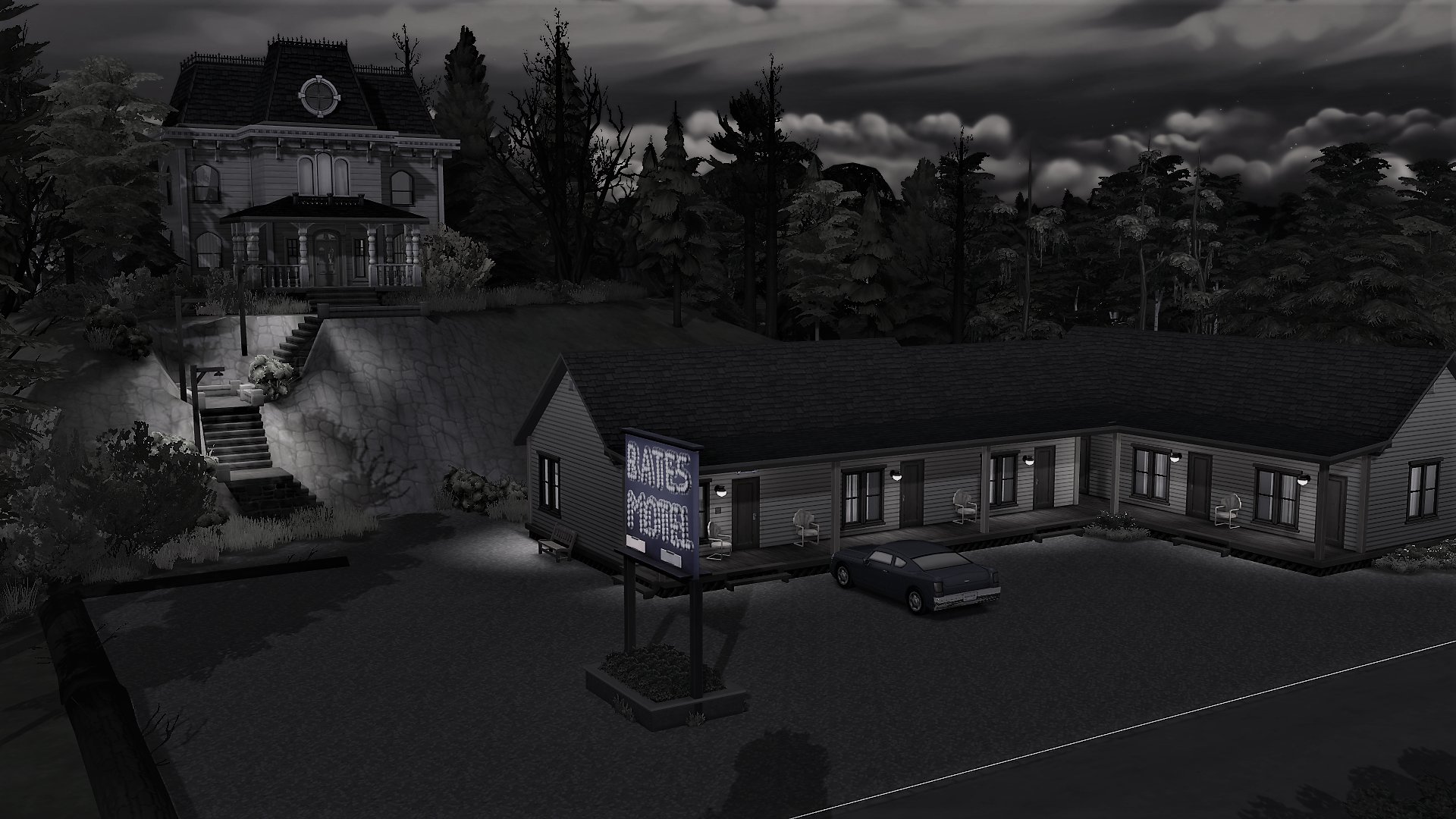 Add Hill House and the Bates Motel to The Sims 4 for Halloween - 8