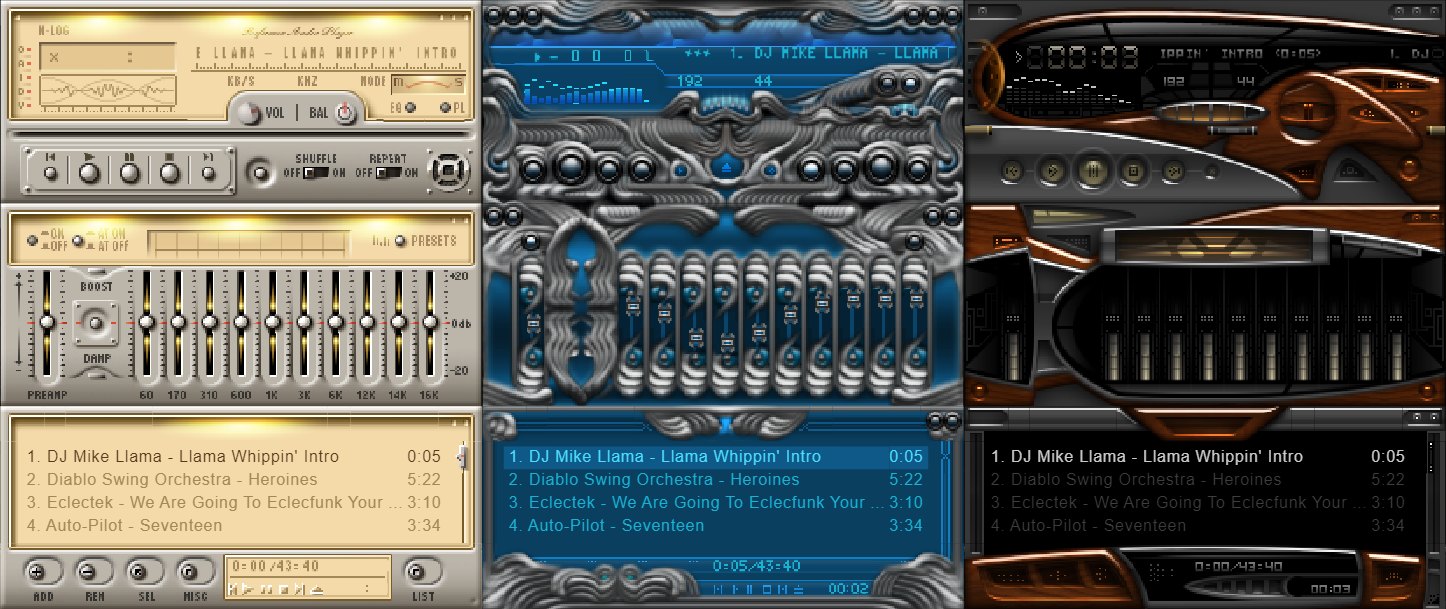 free download skin winamp jvc by steven