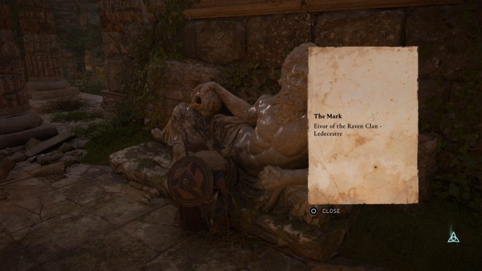 Assassin’s Creed Valhalla statue in Venonis