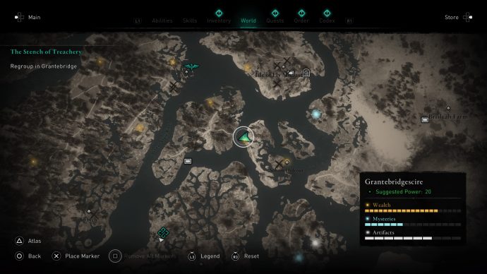 the location of the yellow longship in Assassin’s Creed Valhalla