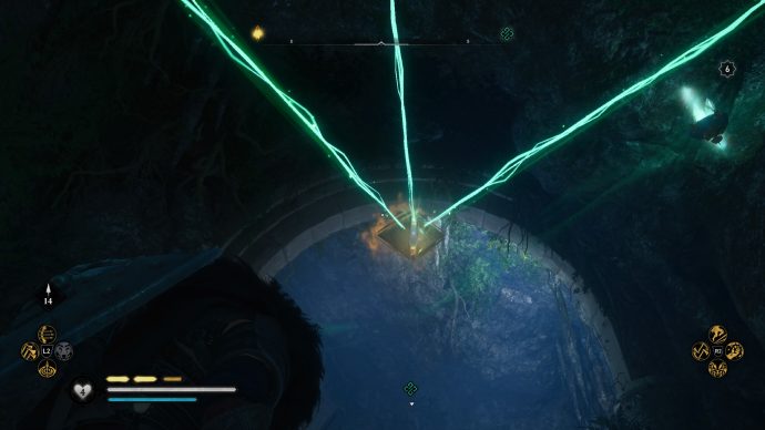 A light prism located in the Well of Urd in Assassin’s Creed Valhalla’s Asgard area